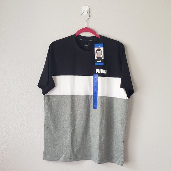 PUMA Men’s Double Down Tee size Large NWT - Picture 3 of 8